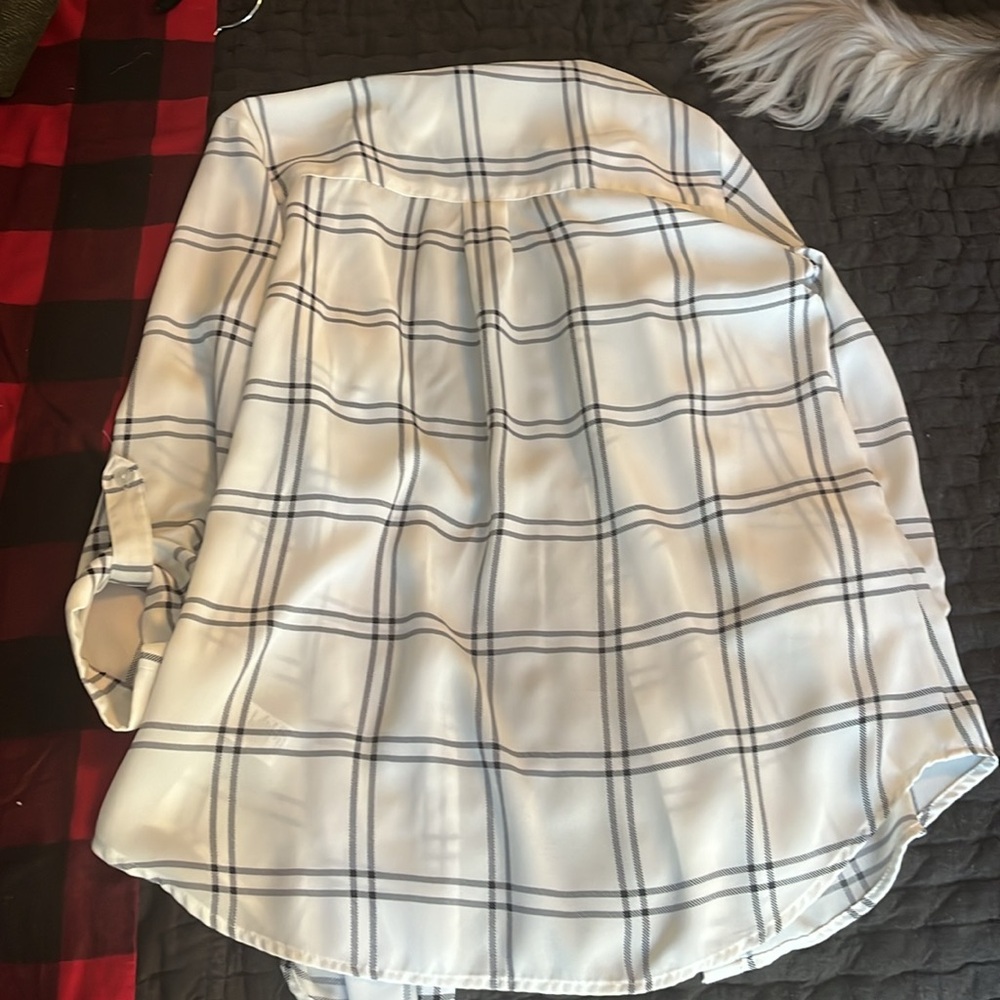 Fortune & ivy button down - Picture 4 of 4